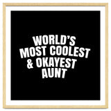World's most coolest and okayest aunt thumbnail