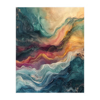 Abstract Fluid Marble (Print Only)