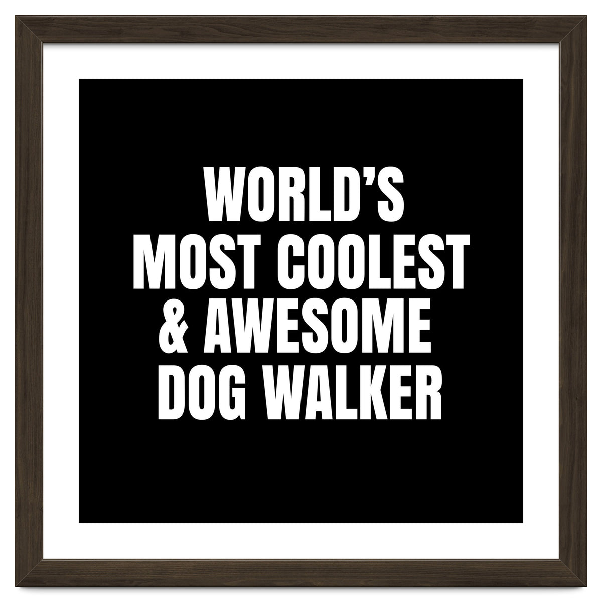 World's most coolest and awesome dog walker