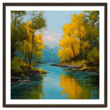 Serene Autumn River Landscape thumbnail