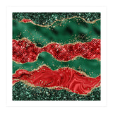 Christmas Glitter Agate Texture 06  (Print Only) thumbnail