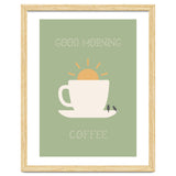 GOOD MORNING COFFEE with birds thumbnail