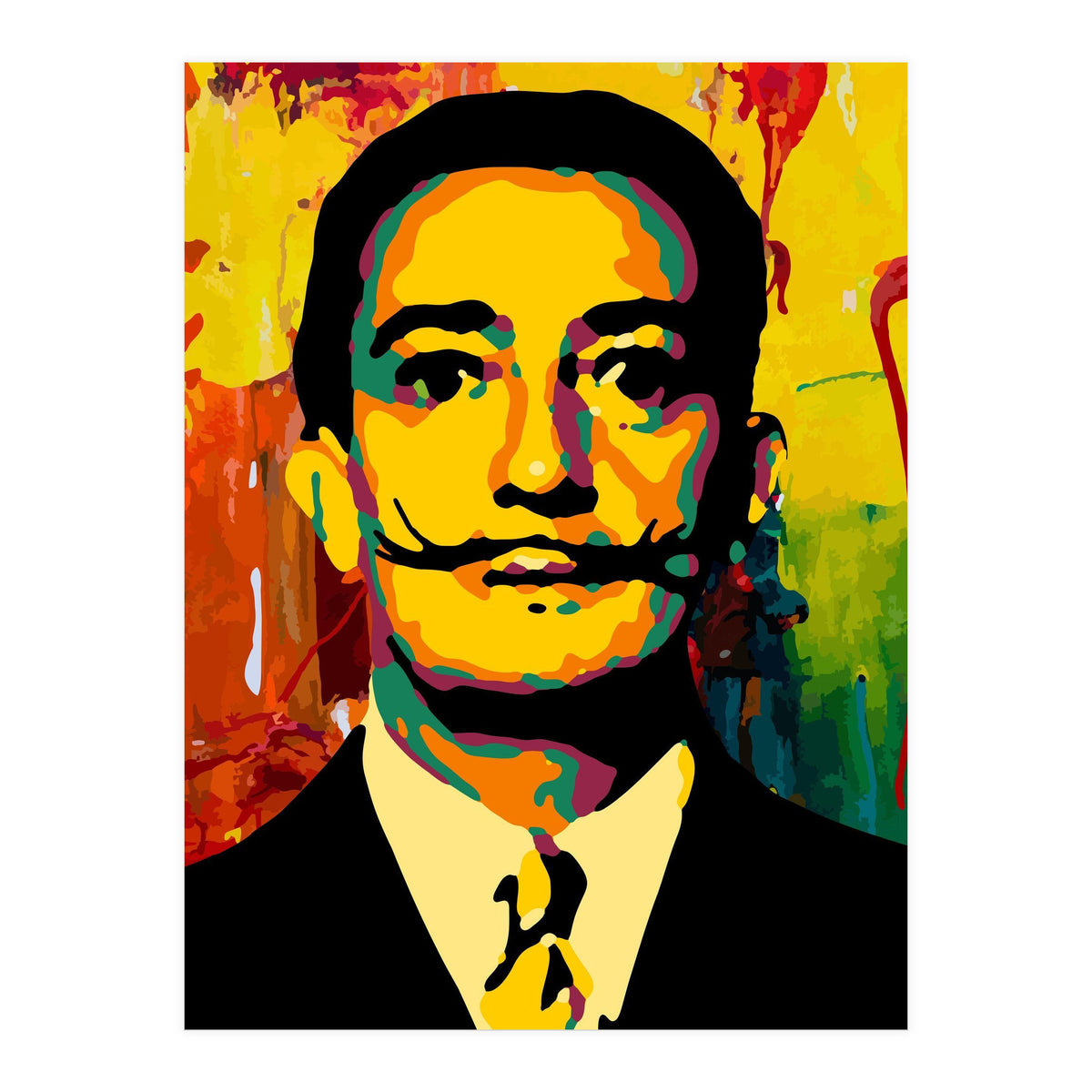 Salvador Dali Abstract (Print Only)