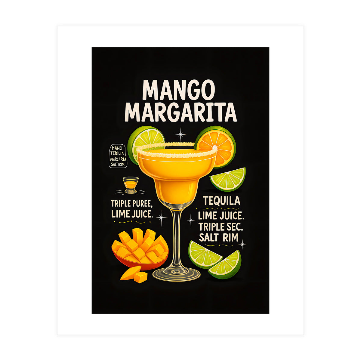 Mango Margarita (Print Only)