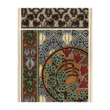 Cyclamen persicum motif in patterns for lace, wallpaper and fabric. (Print Only) thumbnail