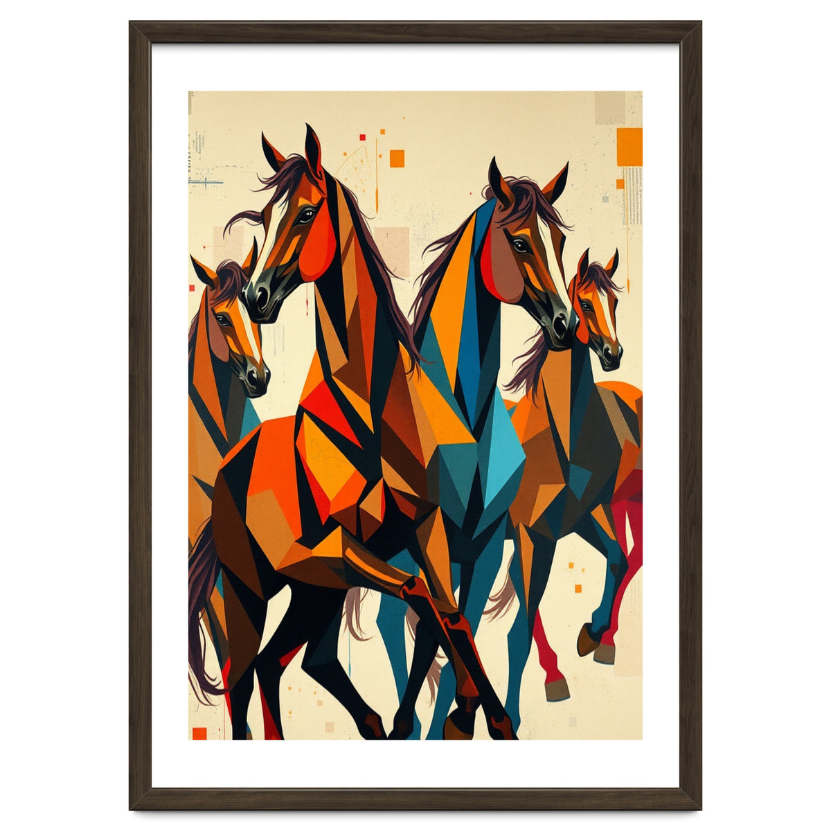 Abstract Horse Modern