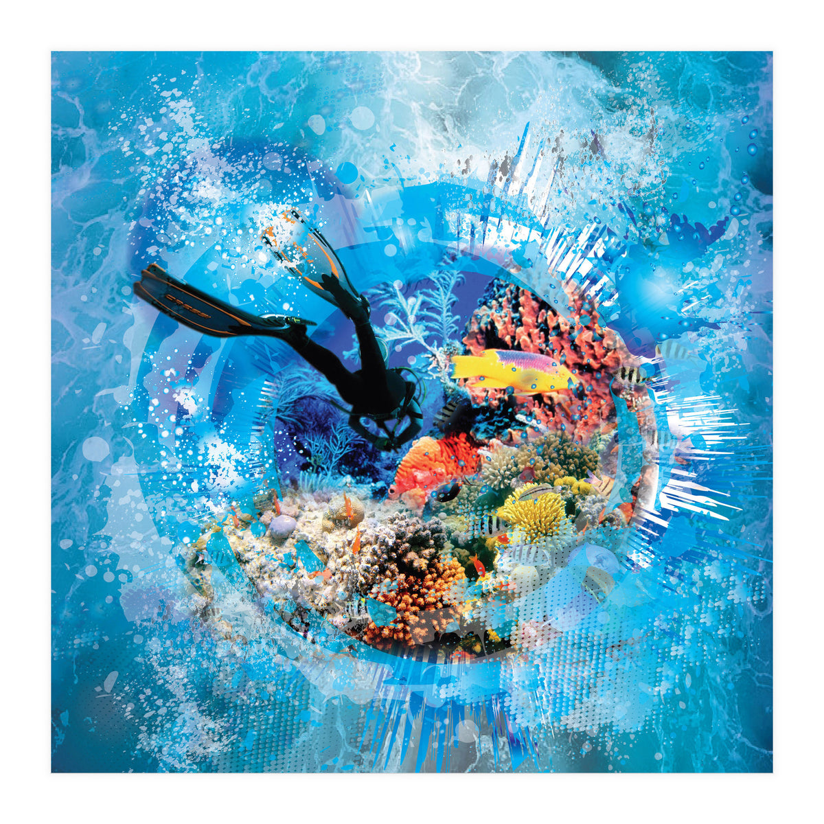 Scuba Diver (Print Only)