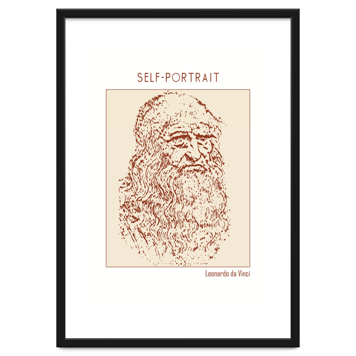 Self Portrait – Leonardo Da Vinci