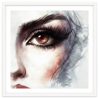 Amber Eye Portrait Fragment