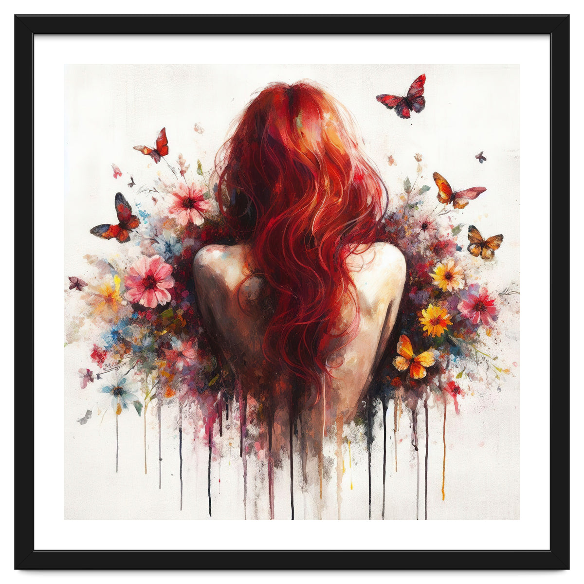 Crimson Butterfly Back Bloom