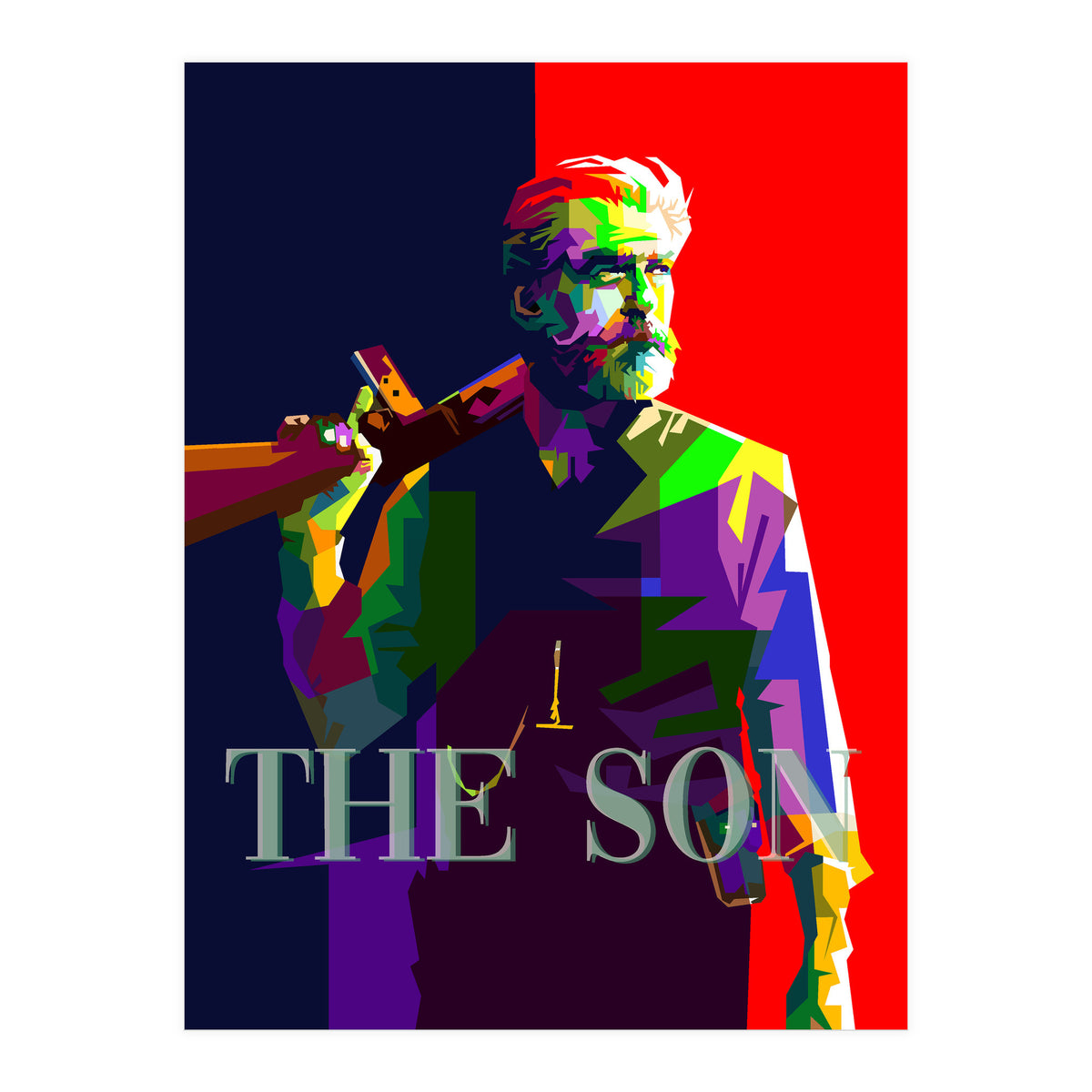 Pierce Brosnan Pop Art WPAP Trending Now (Print Only)