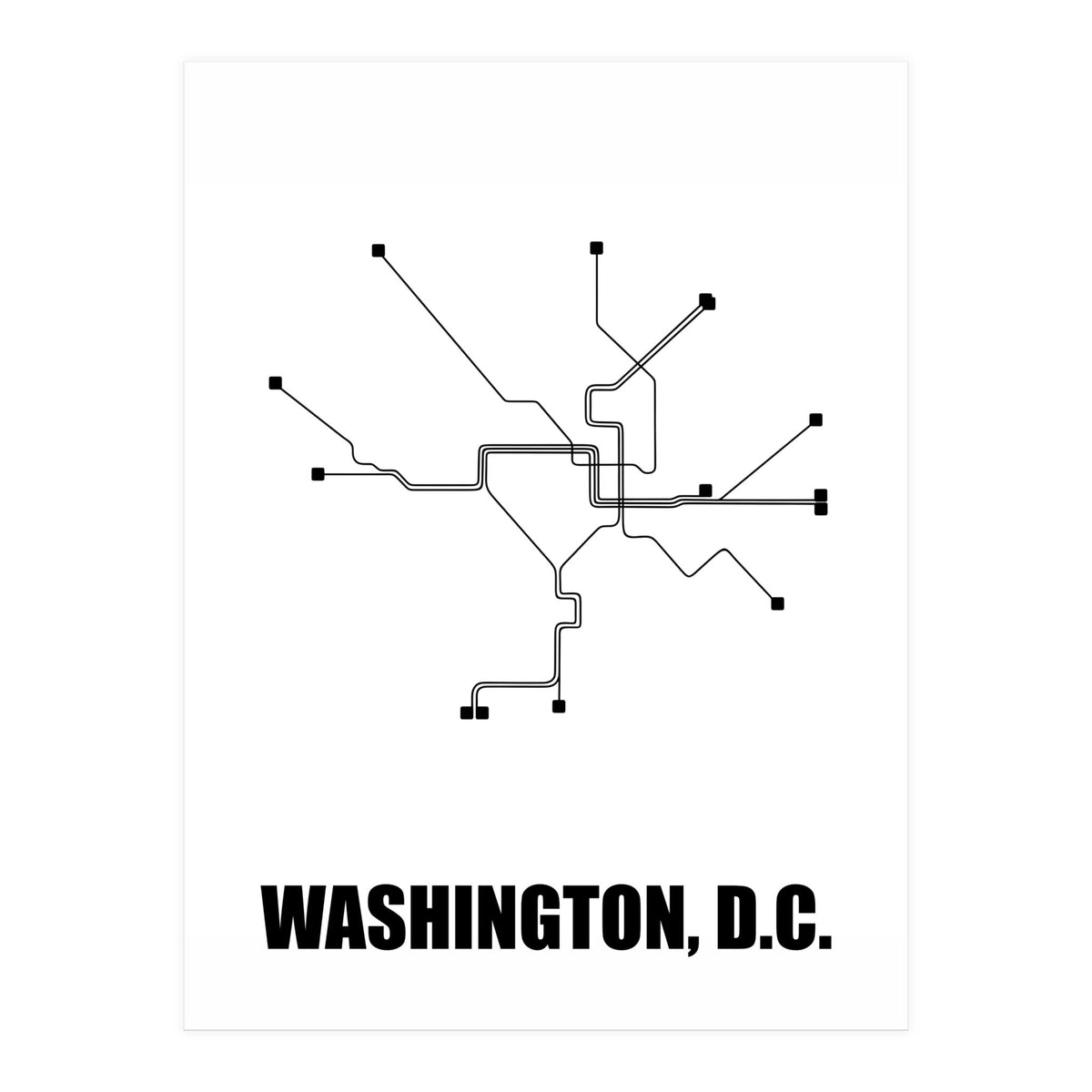 Washington DC Subway (Print Only)