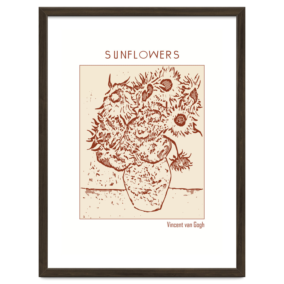 Sunflowers – Vincent Van Gogh