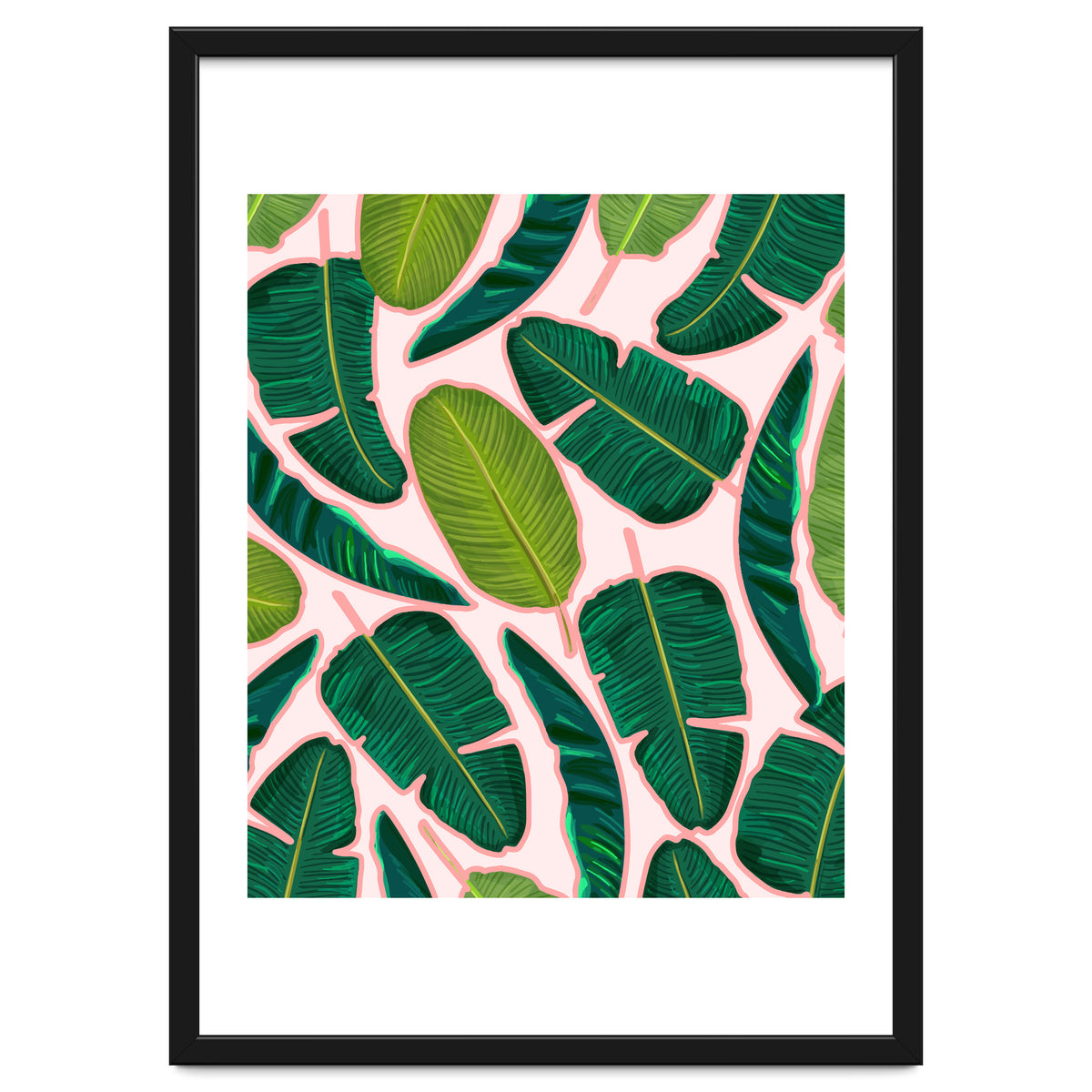 Banana Leaf Blush #society6 #decor #buyart