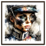 Watercolor Napoleonic Soldier Woman #5 thumbnail