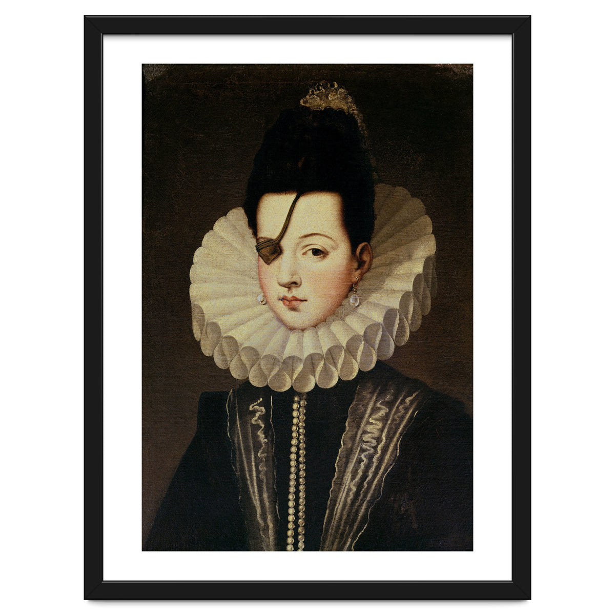 'Ana de Mendoza, Princess of Eboli', 16th century. ALONSO SANCHEZ COELLO. PASTRANA DUQUESA DE.