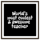 World's most coolest and awesome teacher thumbnail