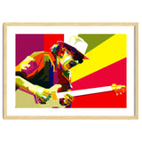 Carlos Santana Latin Guitarist Pop Art Wpap thumbnail