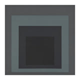 JOSEF ALBERS - HOMAGE TO THE SQUARE BLACK GREY (Print Only) thumbnail