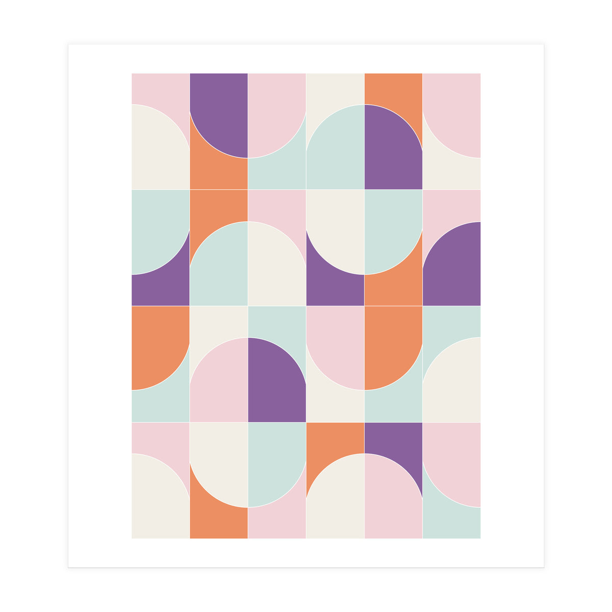 Bold Geo Tiles 06 (Print Only)