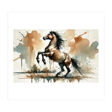 Fiery Horse Elegance (Print Only) thumbnail