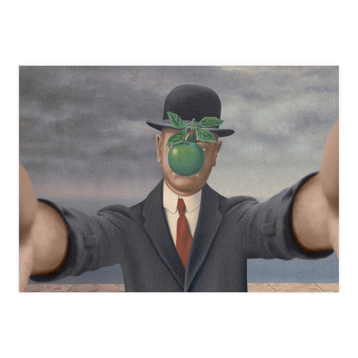 The Son Of Man - Magritte - Selfie (Print Only)