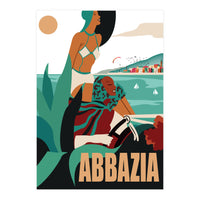 Abbazia, Two Ladies on a Drive (Print Only)