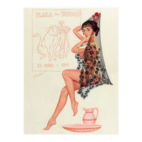 Pinup Spanish Girl (Print Only)