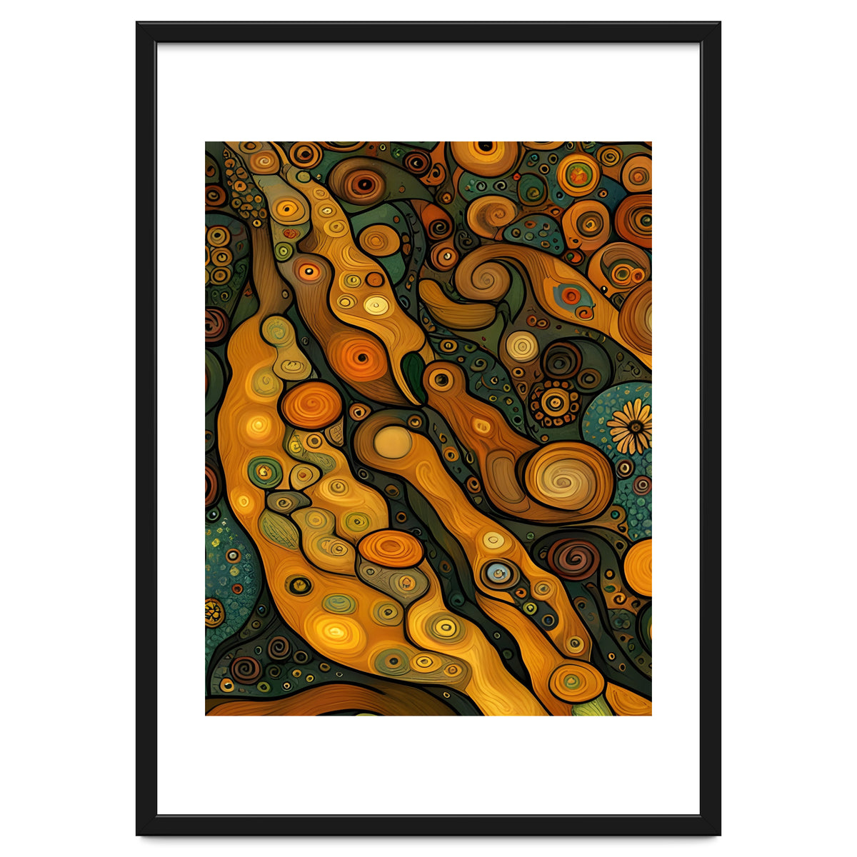 Artificial Masterworks - Klimt van Gogh