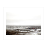 Tourists looking at the geyser - Iceland (Print Only) thumbnail