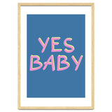 Yes Baby Text Art, Feminist, Feminism thumbnail