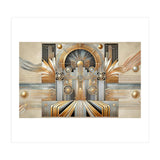 Art Deco Gold Architecture (Print Only) thumbnail