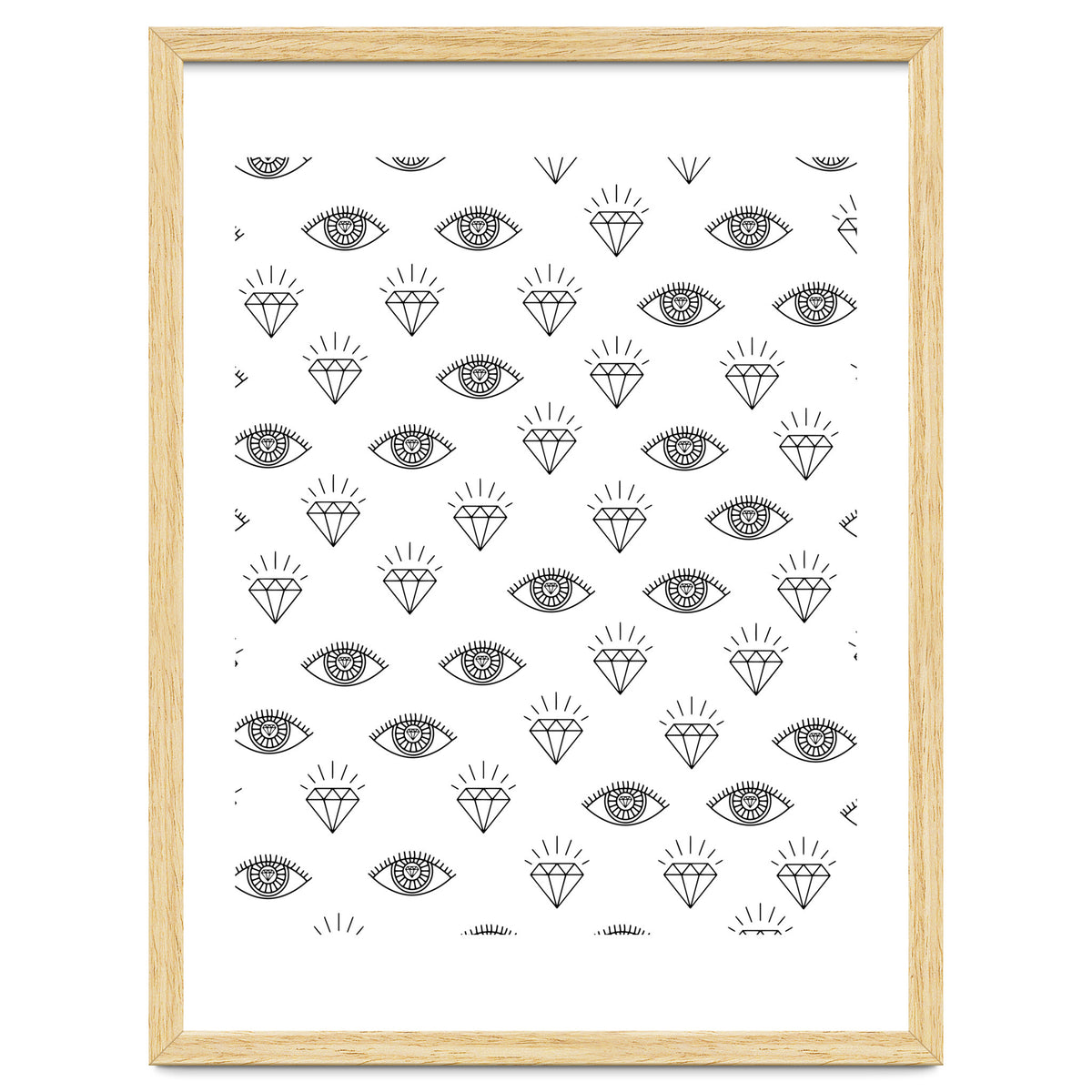 Diamond Eyes #society6 #decor #buyart