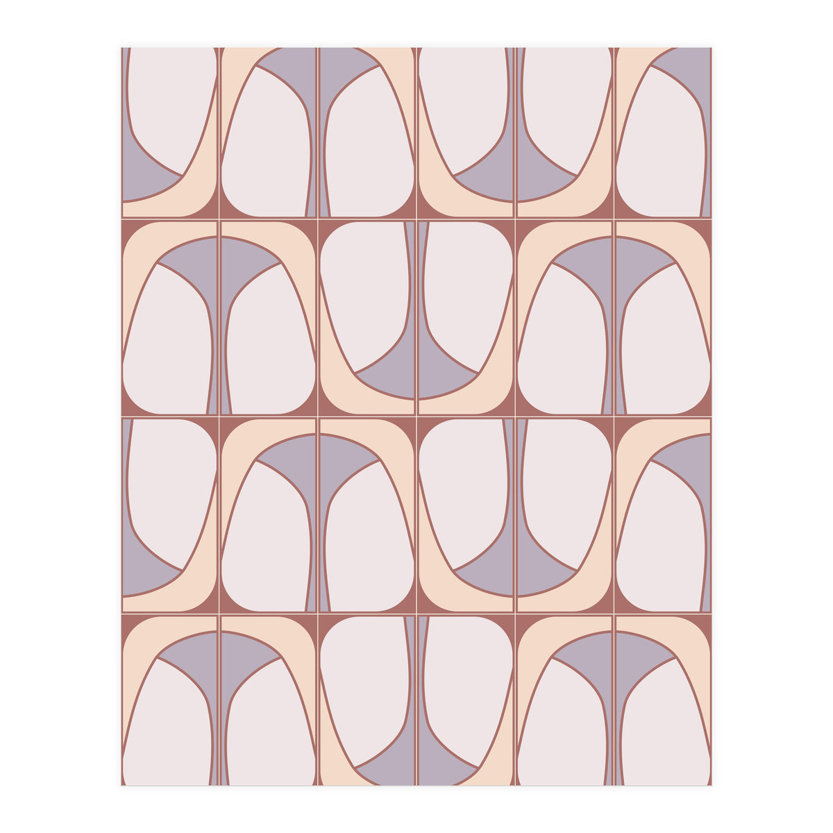 Romantic Deco Mixed Tiles (Print Only)
