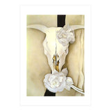 Georgia O’Keeffe – Cow’s Skull with Calico Roses (1931) | Iconic Southwestern Still Life with Desert Symbolism (Print Only) thumbnail