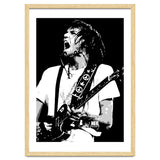 Neil Young Musician Legend in Grayscale thumbnail