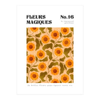 Magical Flowers No.16 Sparkling Sunflowers (Print Only)