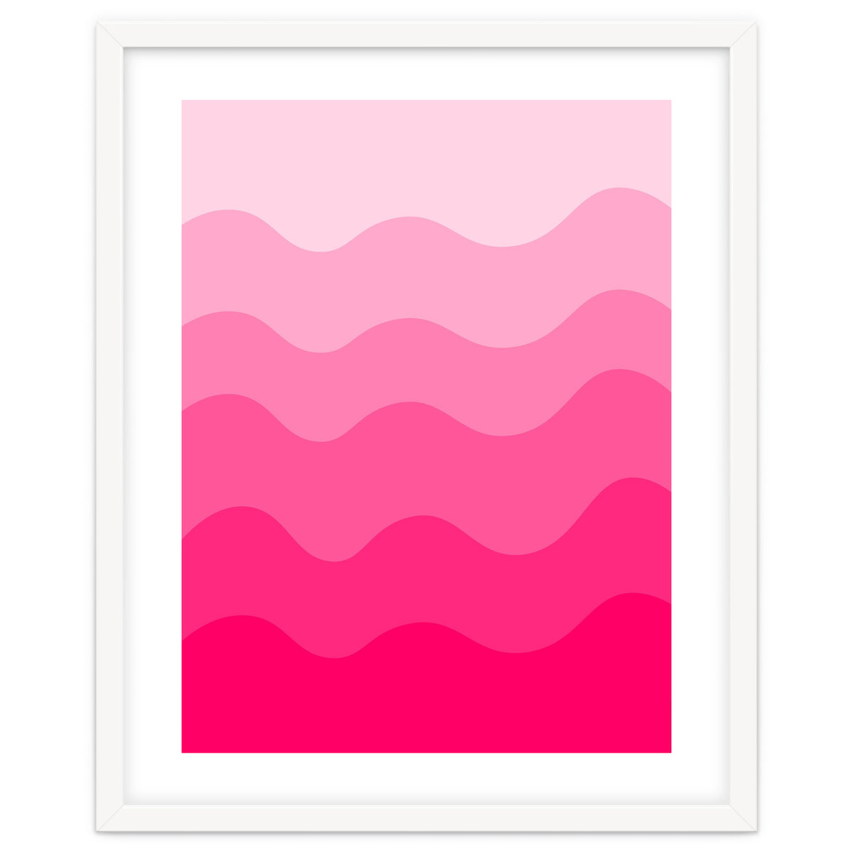 Pink gradient design