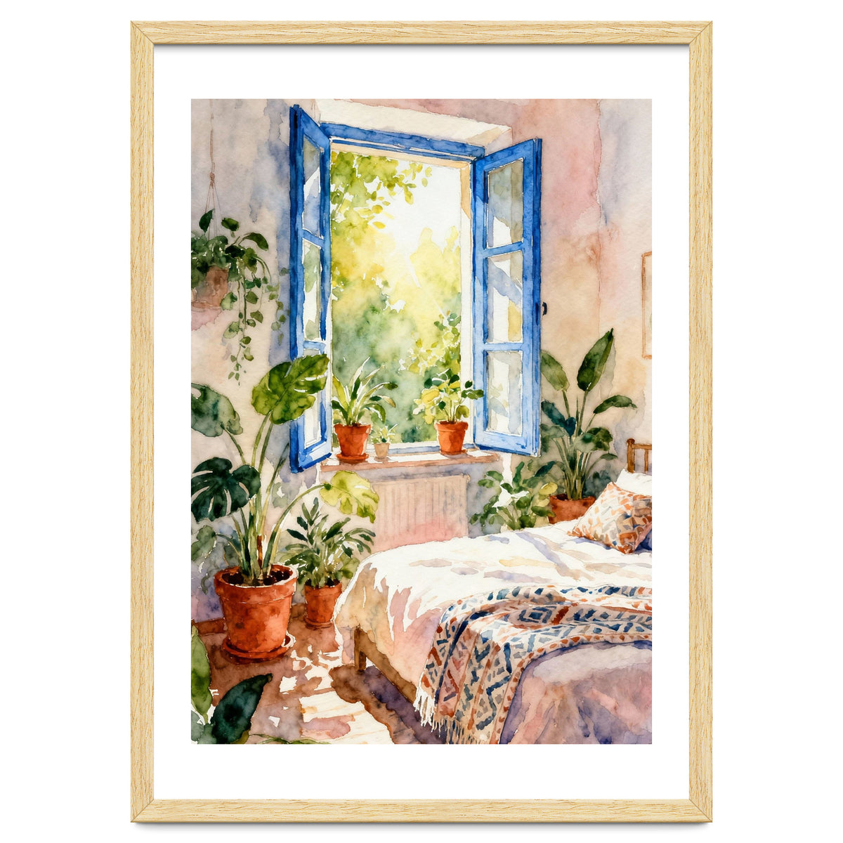 Matisse Inspired Bedroom