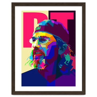 Mike Portnoy Drum Musician Pop Art WPAP