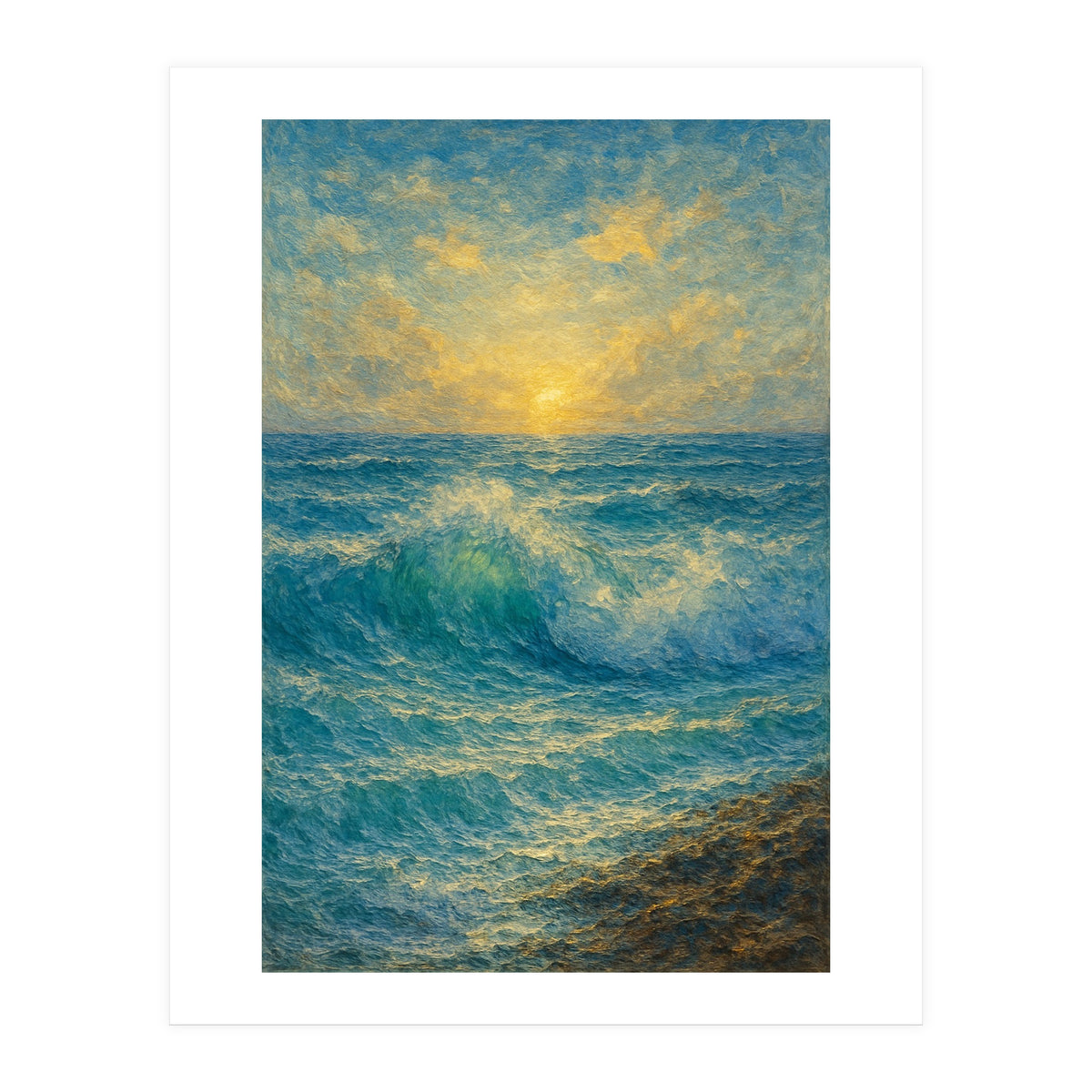 "Voice of the Sea” From the collection “Symphony of the Elements” (Print Only)
