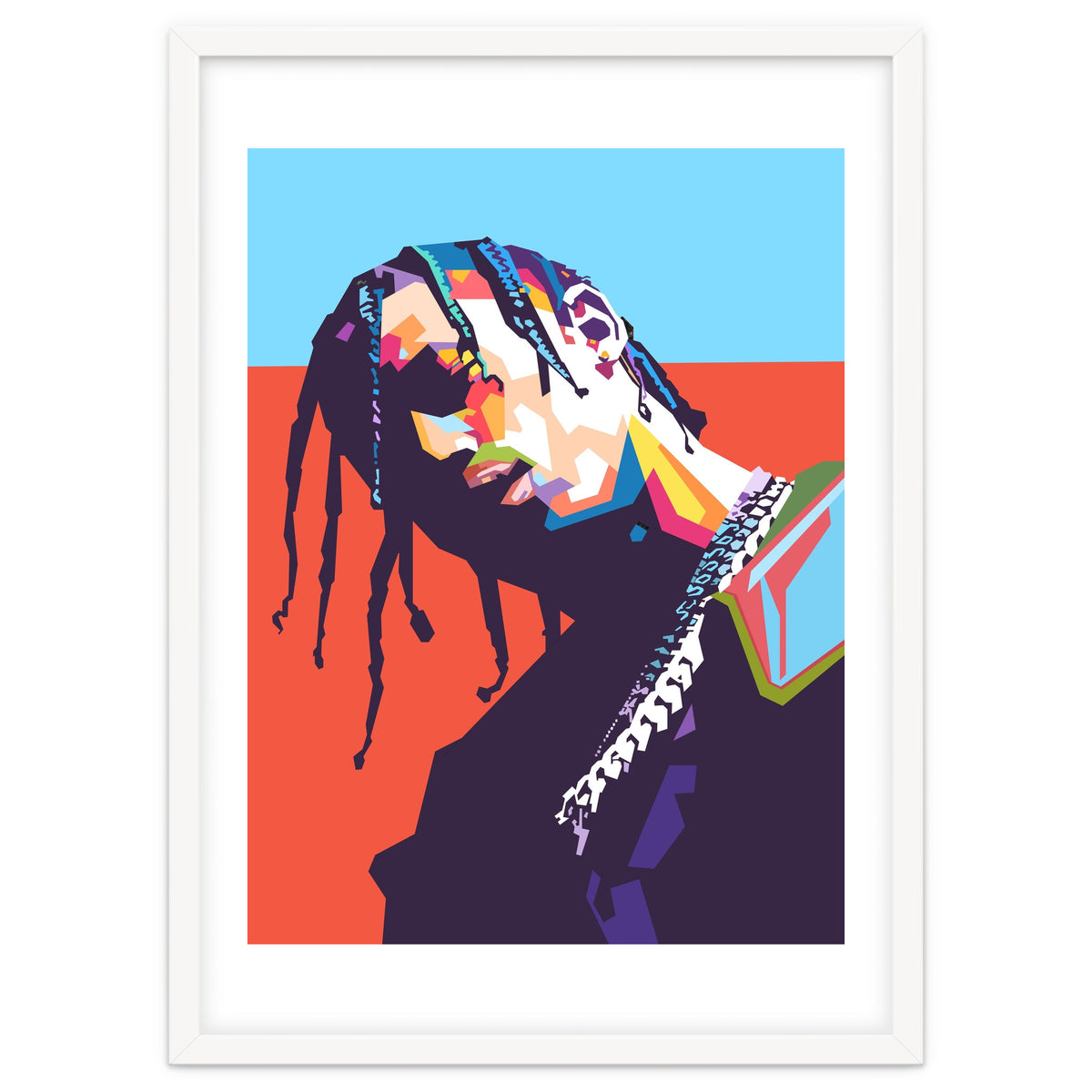 Travis Scott wpap art