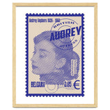 Audrey Hepburn Stamps Art thumbnail