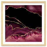 Burgundy & Gold Agate Texture 14 thumbnail