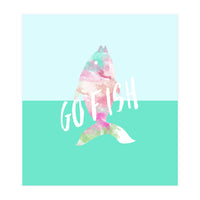 Go Fish With Quote (Print Only)