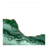 Emerald & Gold Agate Texture 07 (Print Only) thumbnail