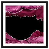 Burgundy & Silver Agate Texture 04 thumbnail