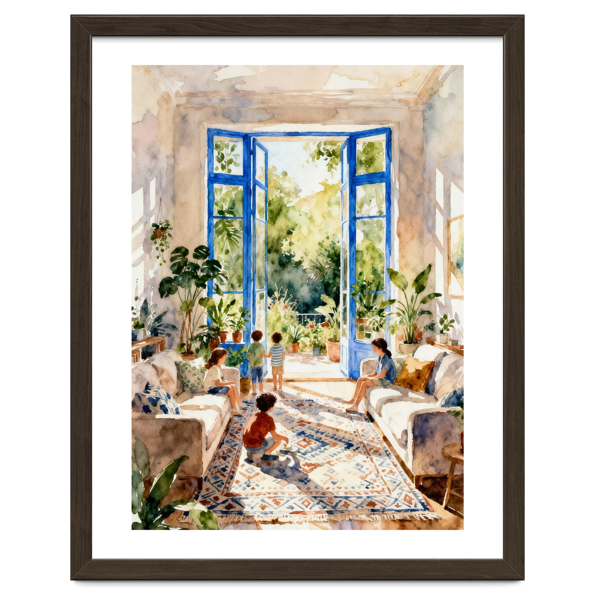 Matisse Inspired Family Room