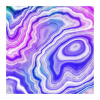 Neon Agate Texture 06 (Print Only)