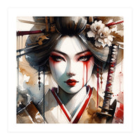Katana Bloom Modern Geisha (Print Only)